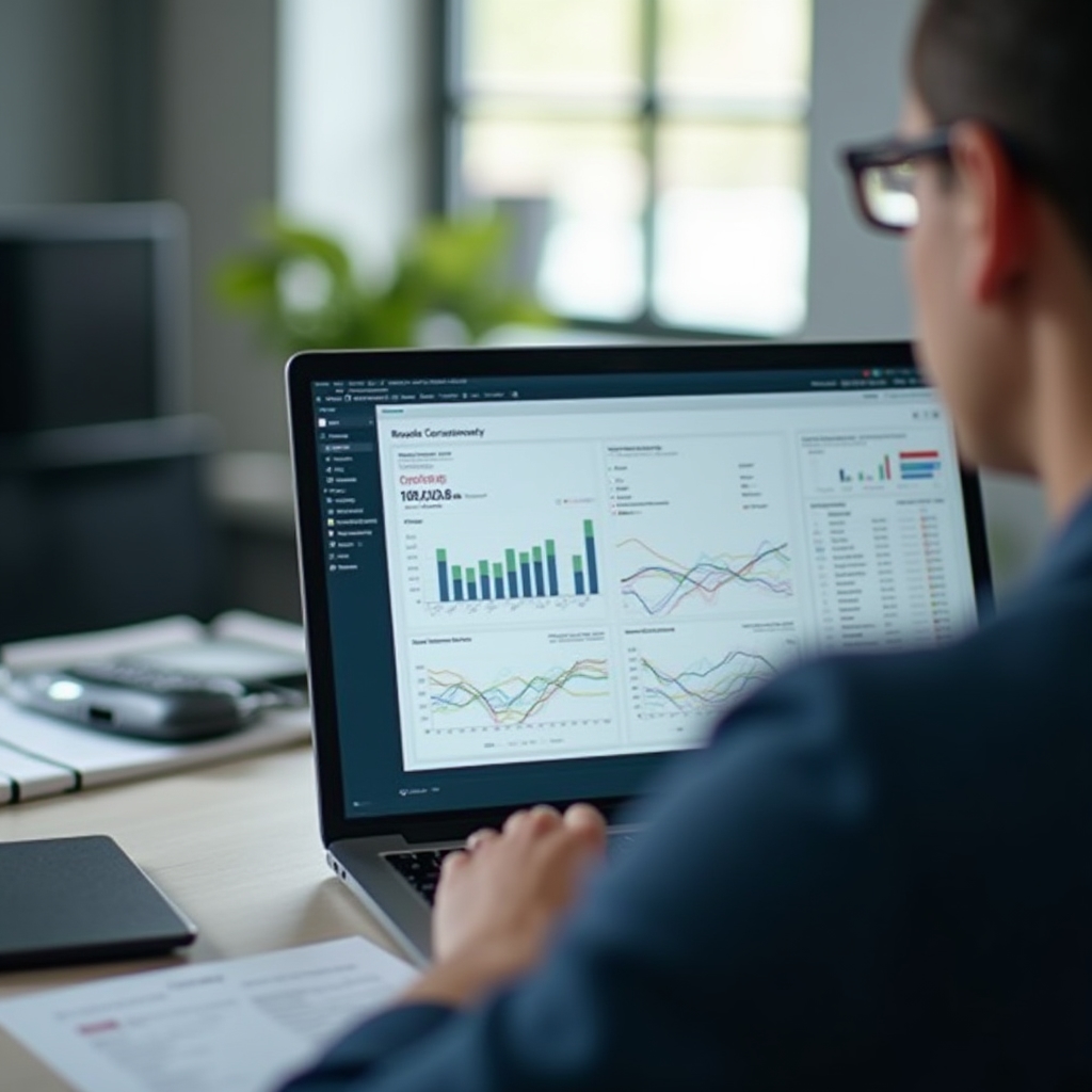 Dashboard osservata in modo superficiale, senza approfondimento critico